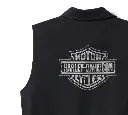 Women's Essential Bling Button Front Tank - Harley Black
