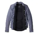 Women's Operative Riding Shirt Jacket - Peacoat