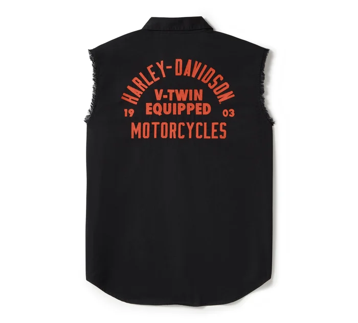 Men's V-Twin Equipped Solid Blowout - Harley Black