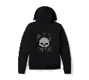 Women's Willie G Skull Full Zip Fleece Hoodie - Harley Black