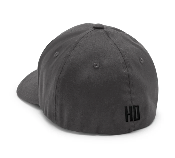 Apex Softail Stretch Fit Baseball Hat - Asphalt