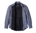 Men's Operative Riding Shirt Jacket - Peacoat