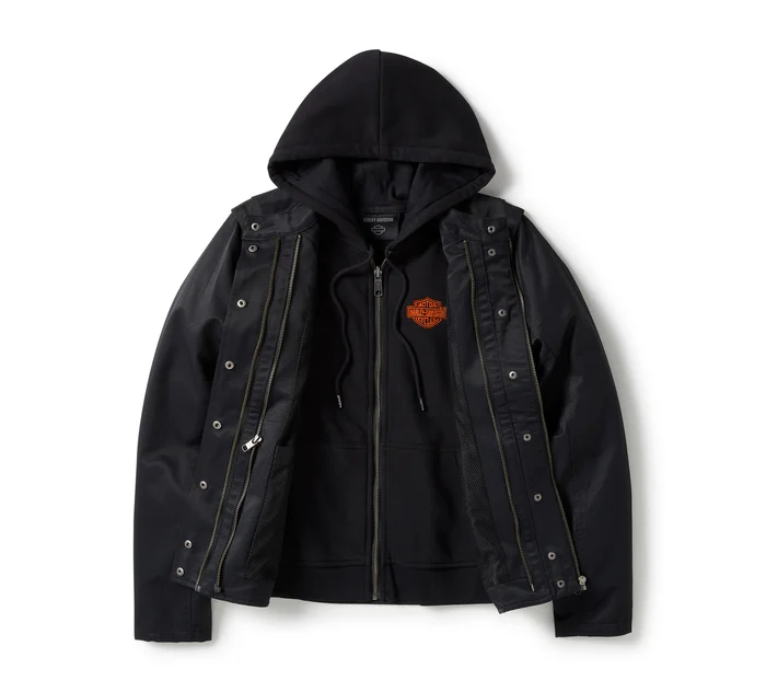 Miss Enthusiast 3-in-1 Textile Jacket