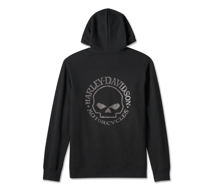 Men's Willie G Skull Zip-Up Hoodie