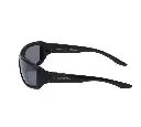 Sequoia Rectangular Motorcycle Riding Sunglasses - Shiny Black