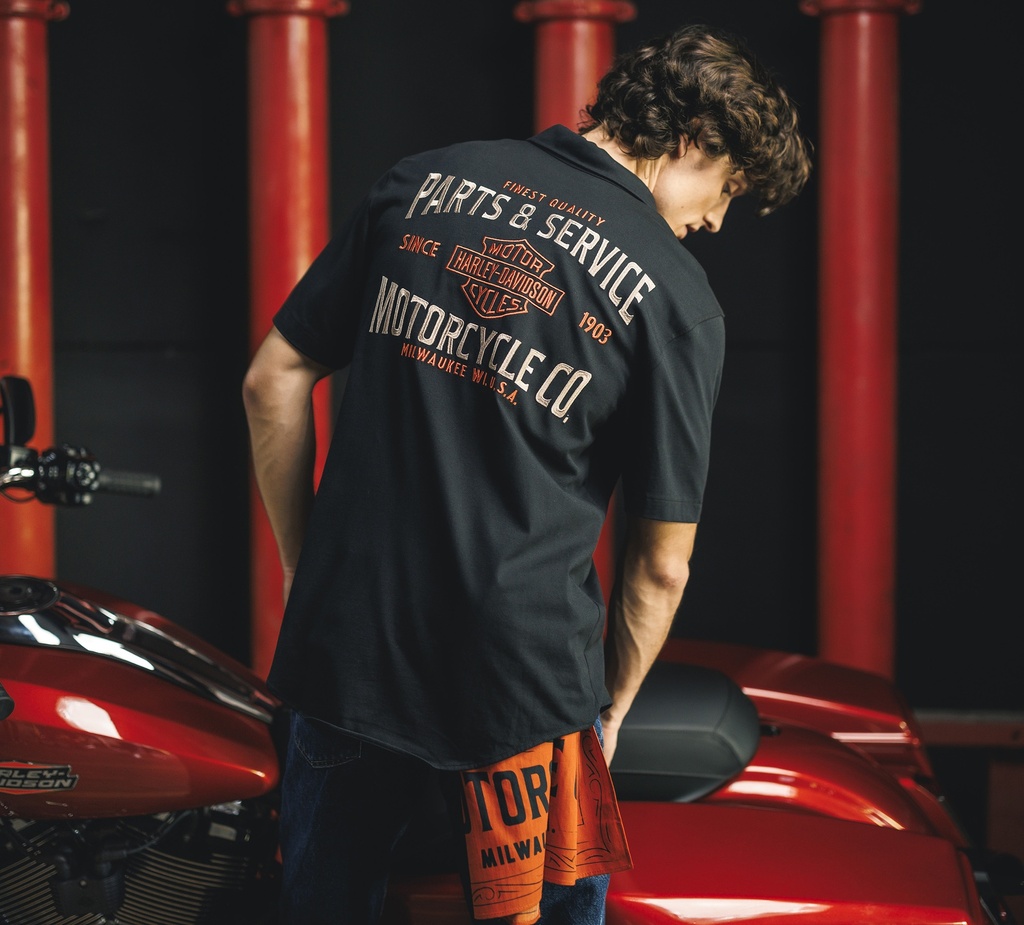 Parts & Service Jersey Button-Up Shirt