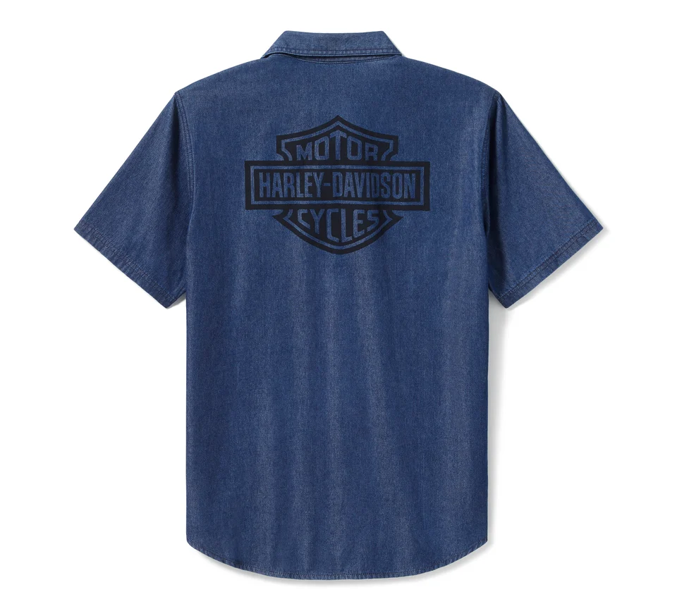 Bar & Shield Chambray Shirt