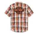 Bar & Shield Plaid Shirt