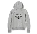Women's Classic Bar & Shield Zip Front Hoodie - Light Grey Heather