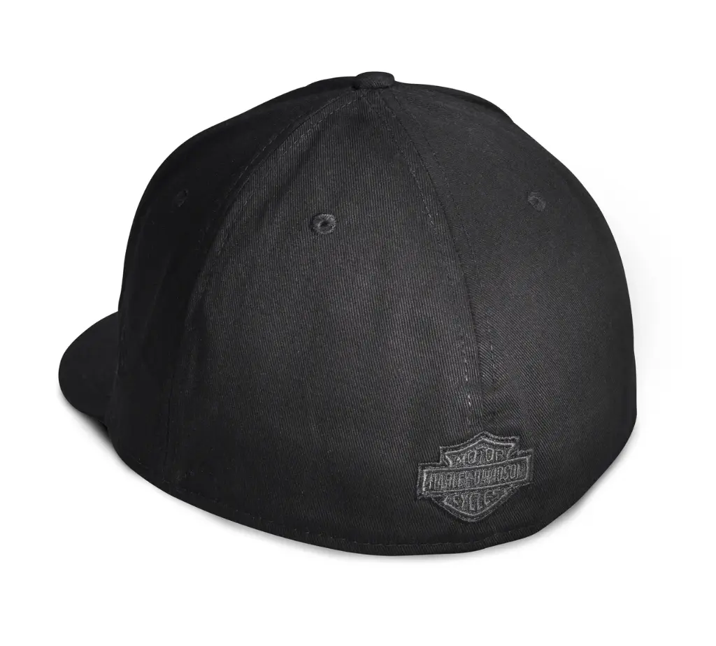 CAP - 5950, TONAL SKULL,BLK