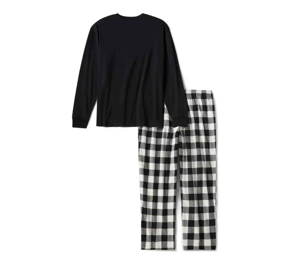 Bar & Shield Buffalo Check Pajama Set