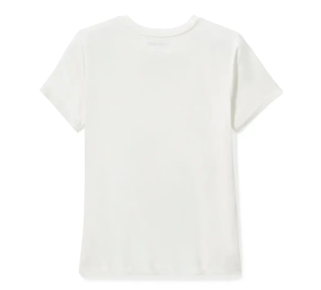 Serpent Rose Bling Crew Neck Tee