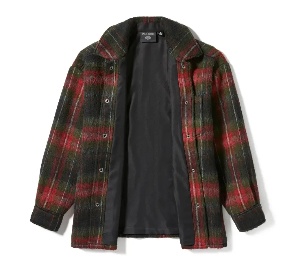 H-D® Tartan Plaid Shirt Jacket