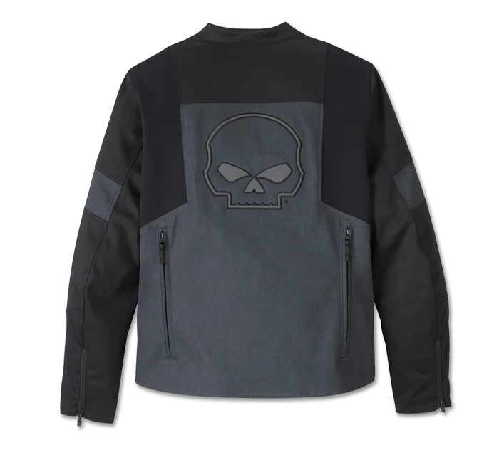Willie G® Skull Graphic Triple Vent System™ 2.0 Textile Riding Jacket