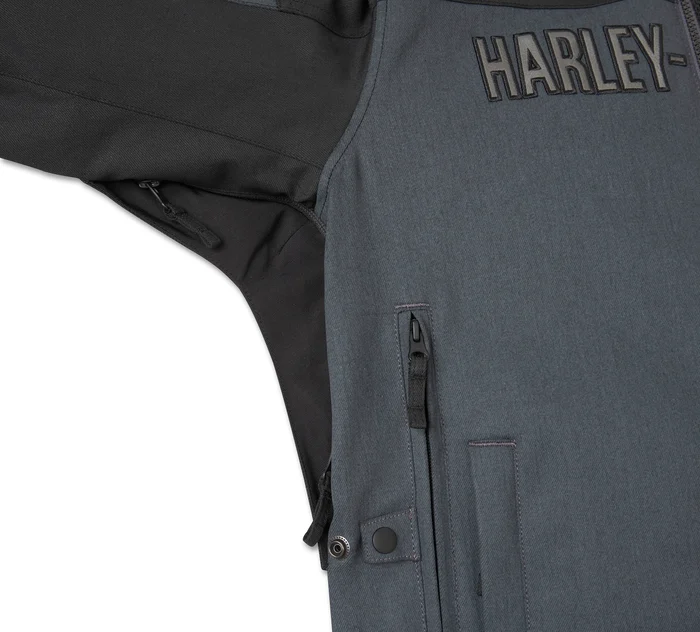 Willie G® Skull Graphic Triple Vent System™ 2.0 Textile Riding Jacket