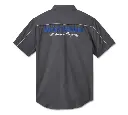 H-D TECH The End Line Short Sleeve Shirt - Blackened Pearl