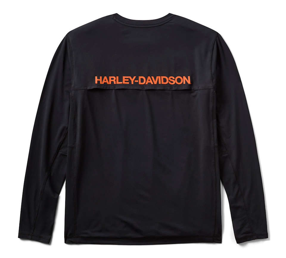 H-D® TECH Vented Long Sleeve Knit Crew