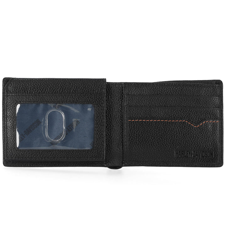 CLASSIC LEATHER B&S PASSCASE BLACK