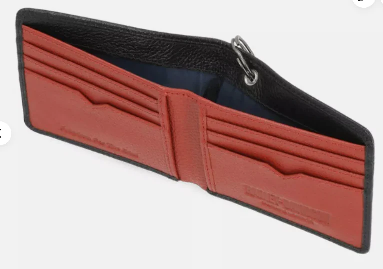 B&S CORE PEBBLE BILLFOLD BLACK