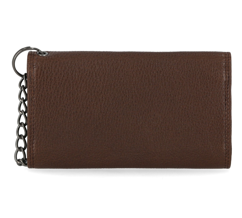 EAGLE TRIFOLD TRUCKER WITH CHAIN OLIVE