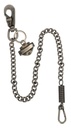 B&S & SPRNG WALLET CHAIN NICKEL