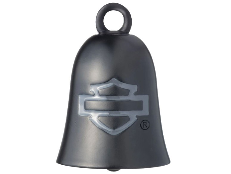HD BLACK MATTE SKULL RIDE BELL
