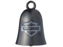 HD BLACK MATTE SKULL RIDE BELL
