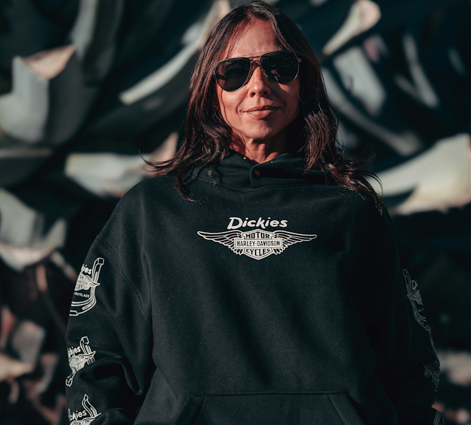 Dickies x H-D® Winged Horseshoe Oversized Pullover Hoodie