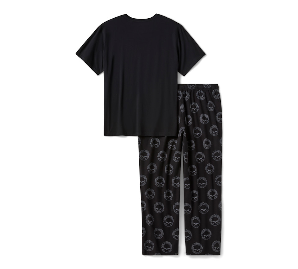 Willie G™ Skull Short Sleeve Pajama Set