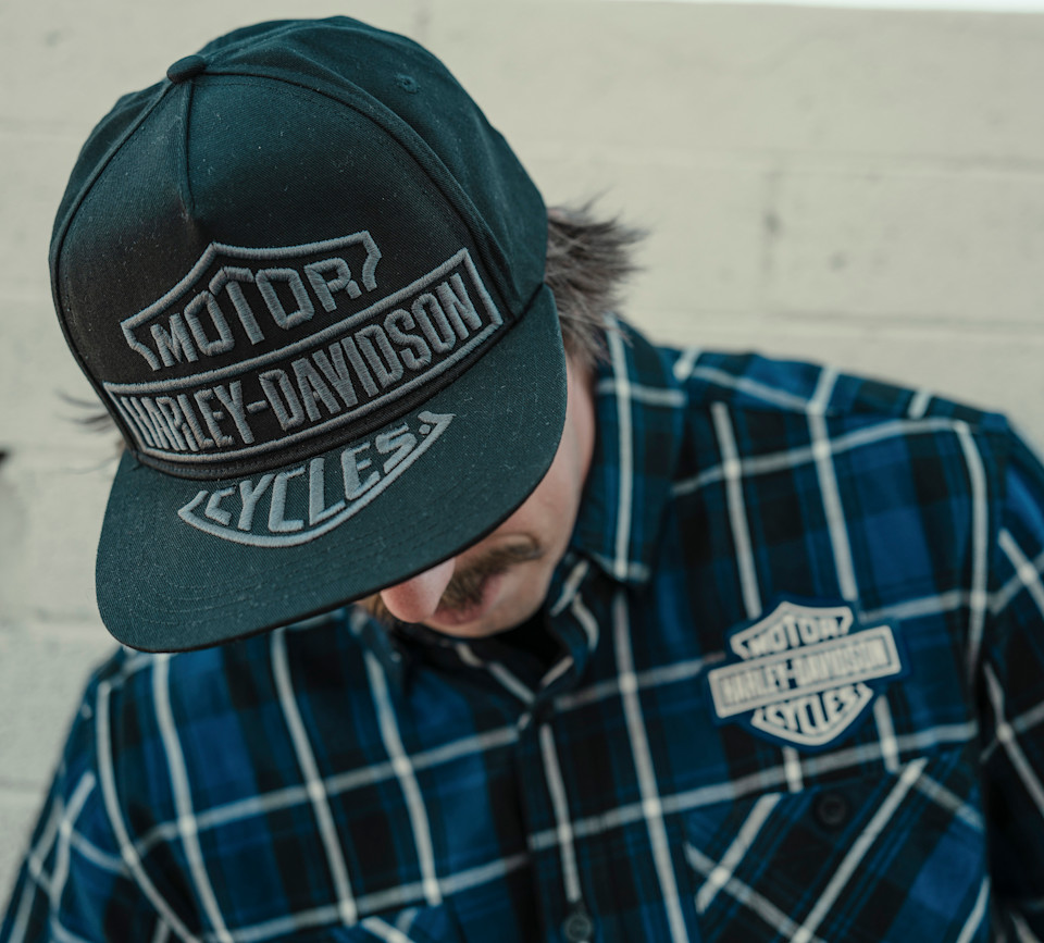 H-D® Essential Short Sleeve Plaid Shirt