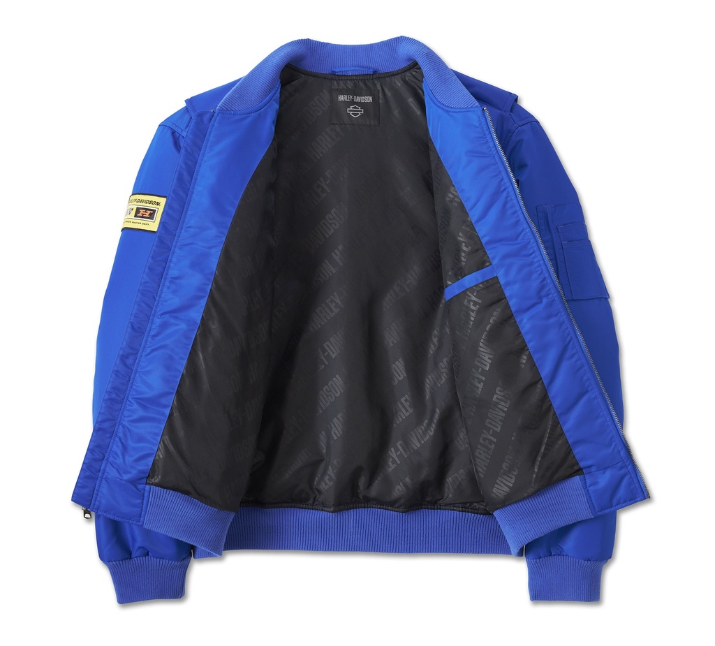 At the Crank bomber jacket