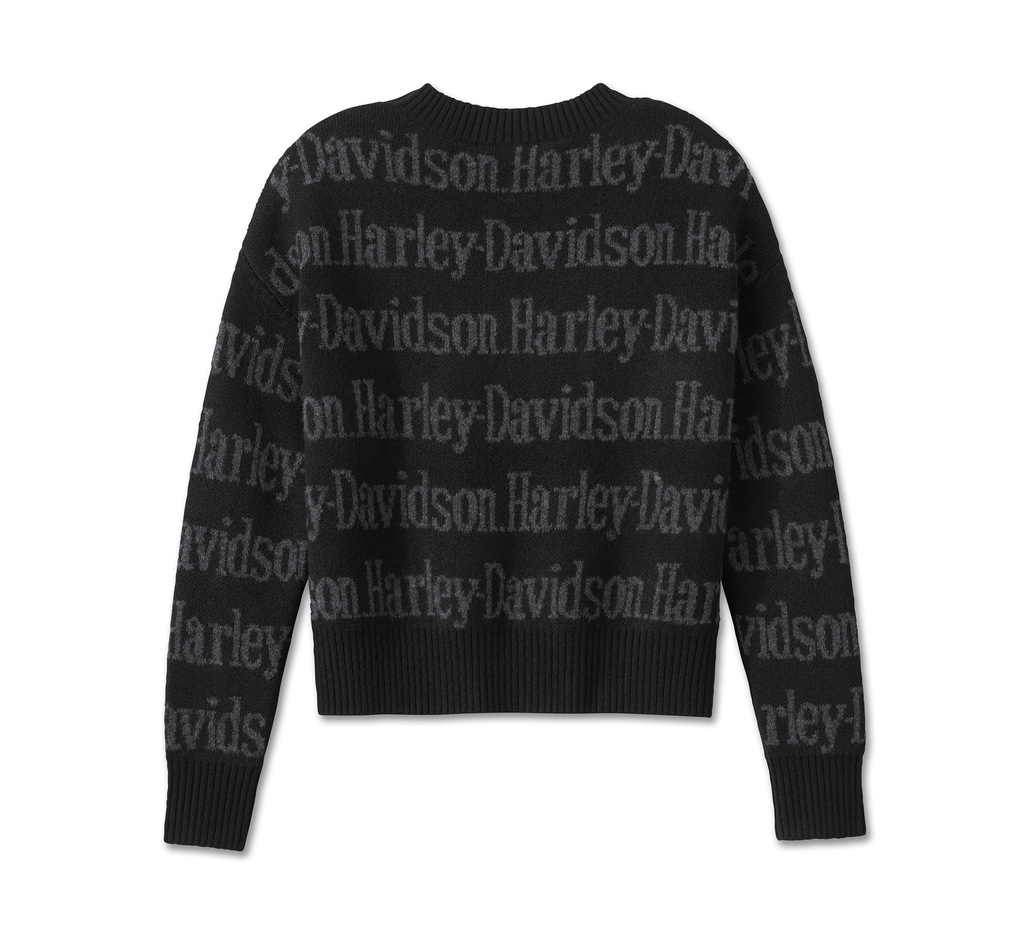 Women's Harley-Davidson Repeat Print Sweater