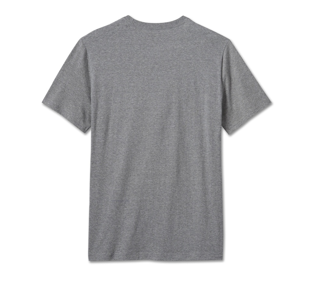 Men's #1 Racing Tee - Medium Heather Grey