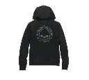 Women's Special Skull Zip Front Hoodie