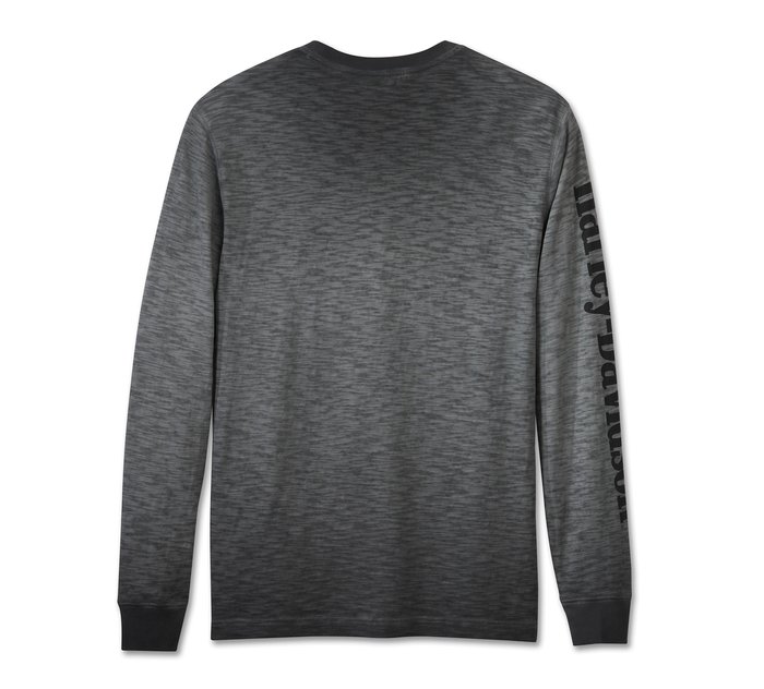 Men's Oil Can Slub Long Sleeve Tee