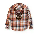 Eagle Plaid Long Sleeve Shirt