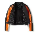 Essential Moto Blocked Leather Jacket
