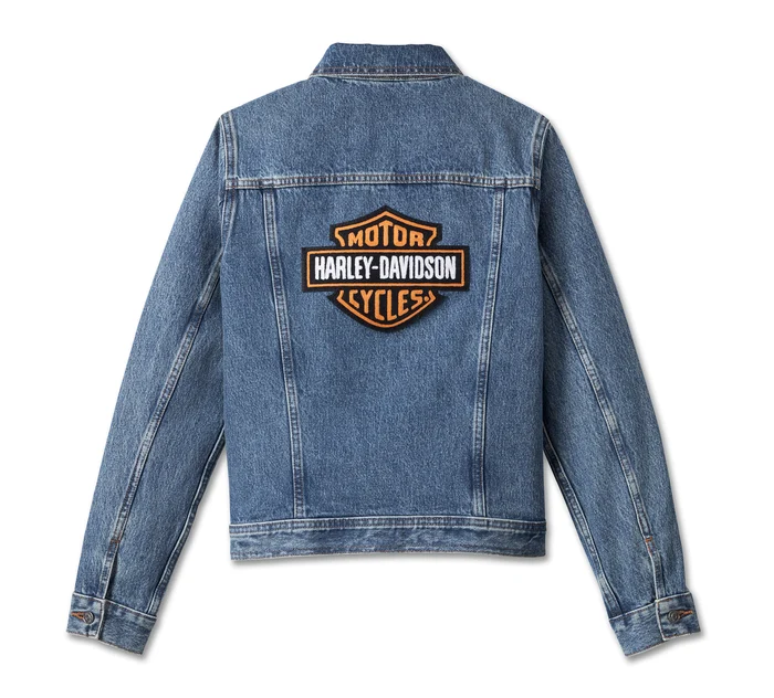 Women's Essential Bar & Shield Denim Jacket