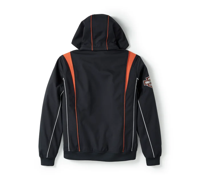 Idyll Windproof Soft Shell Jacket - Harley Black