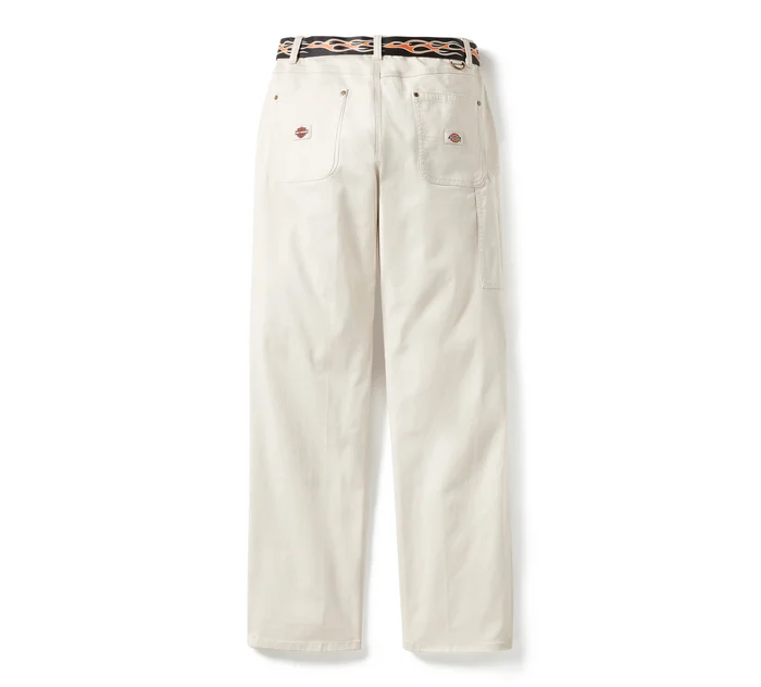 Dickies x H-D® Flex Fit Double Pocket Carpenter Pant w/ Flame Belt