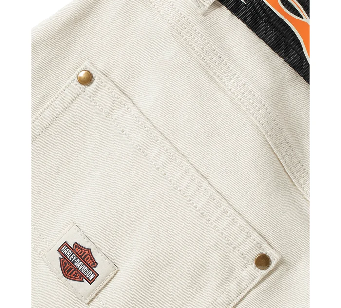 Dickies x H-D® Flex Fit Double Pocket Carpenter Pant w/ Flame Belt