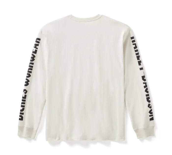 Dickies x H-D® Heavyweight LS Eagle Tee