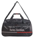 On Tour Sports Duffel Bag w/ Shoulder Strap - Midnight Black