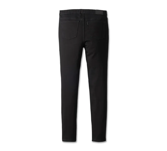 Women's Harley-Davidson High Rise Skinny Pull On Jeans
