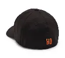 Apex Softail Stretch Fit Baseball Hat - Harley Black