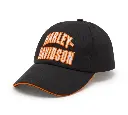 Women's Essential Arched Font Ponytail Cap - Harley Black