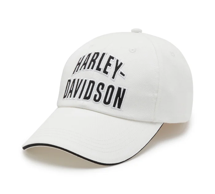 Essential Arched Font Ponytail Cap - Cloud Dancer