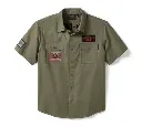 Men's V-Twin Equipped Solid Mechanics Shirt