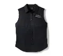 Women's Essential Bling Button Front Tank - Harley Black