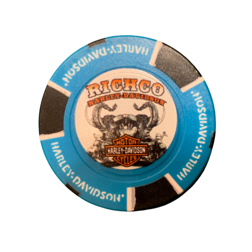 Poker Chip-Blue